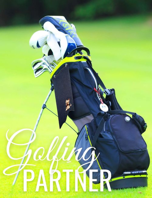 CybGene Yorkie Gifts Golf Towel, Gifts for Yorkshire Lovers, 15.7“x23.6” Microfiber Golf Towel for Golf Bags for Birthday, Christmas