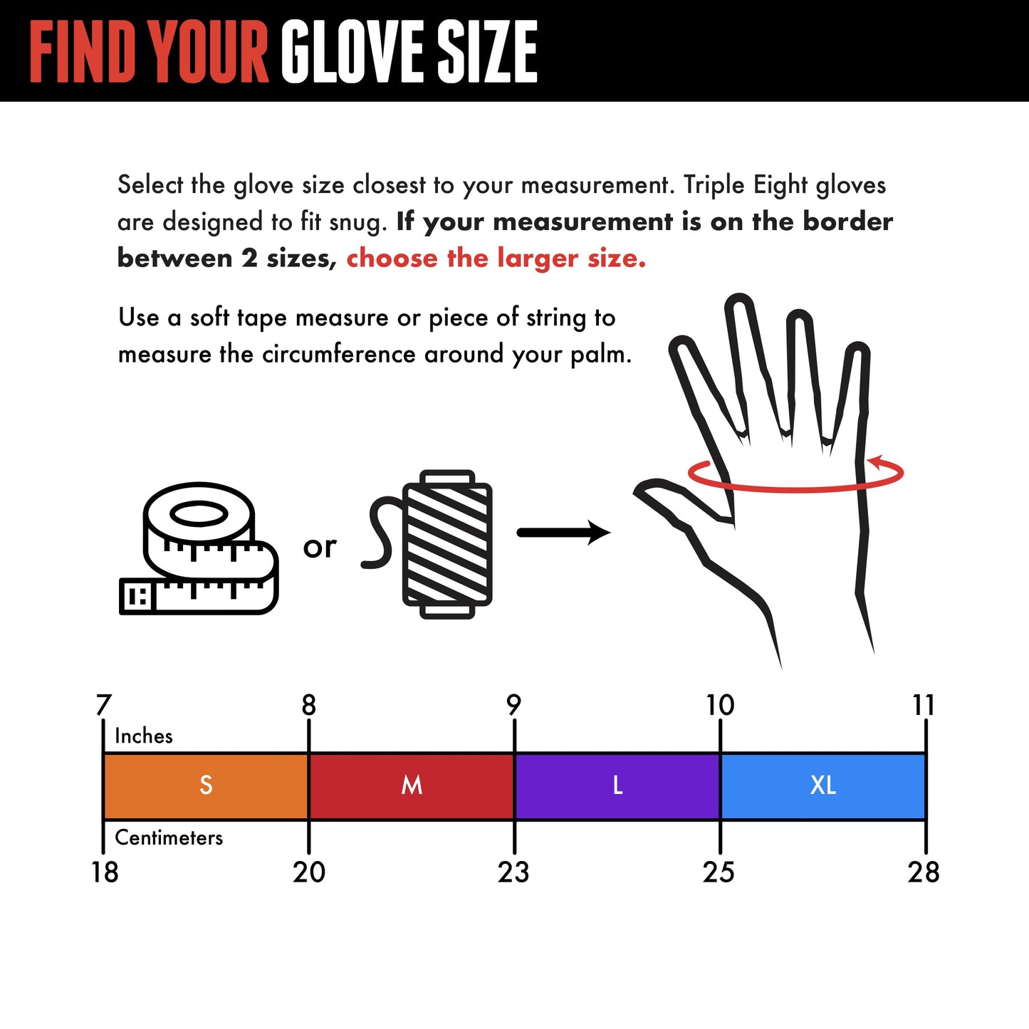 Triple Eight Hired Hands Skateboarding Wrist Guard Gloves, X-Large , Black