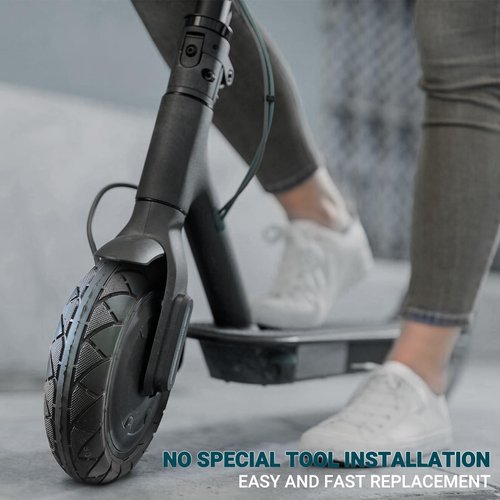 AR-PRO 200X50 / 8" X 2" | 2 Tire & 2 Inner Tube Set - Electric Scooter Tire Tube Compatible with Razor E100, E150, E200, Power Core E100, Dune Buggy, ePunk, Crazy Cart, PowerRider 360, eSpark