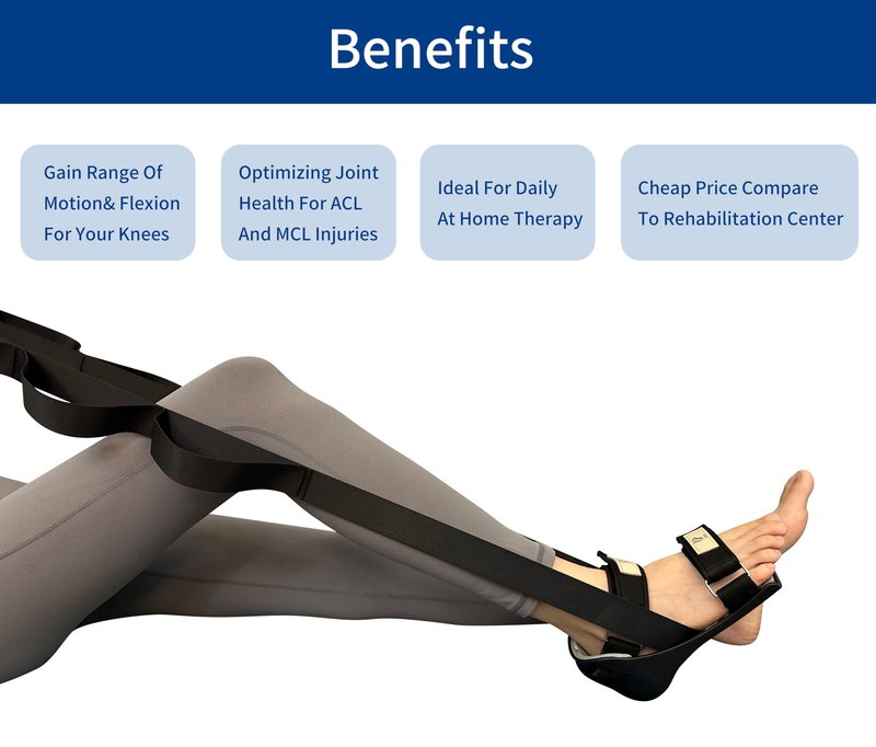 ukia Knee Replacement Recovery Aids, After Knee Replacement Surgery Increases Range of Motion, Improving Mobility and Flexibility, Physical Therapy Equipment for Knee Recovery.