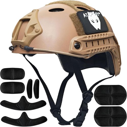 ATAIRSOFT Tactical Paintball Airsoft Fast Helmet - Lightweight & Durable Design