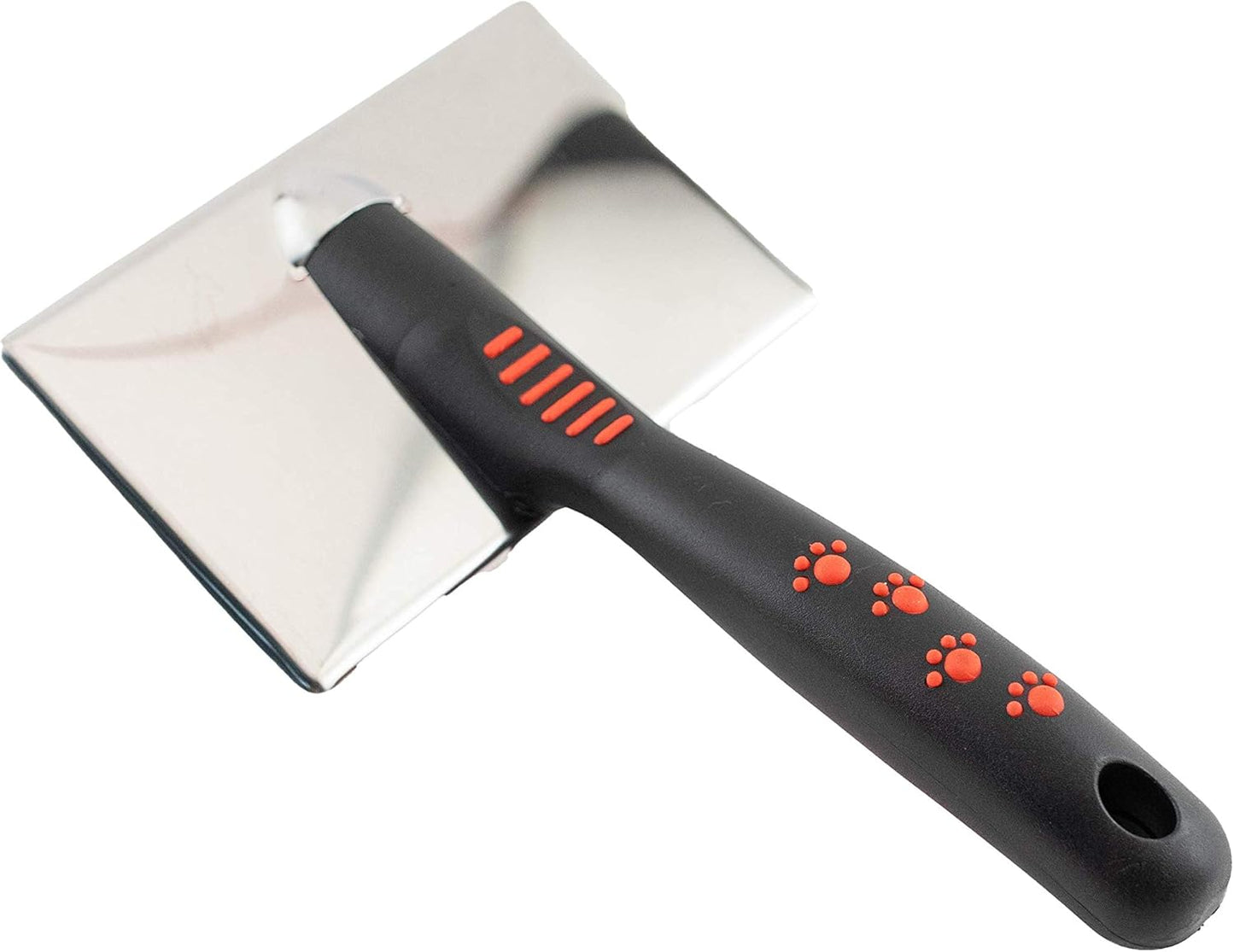 Paw Brothers Professional Grade Slicker Brush - Ergonomic Handle for Removing Loose Undercoat & Tangles