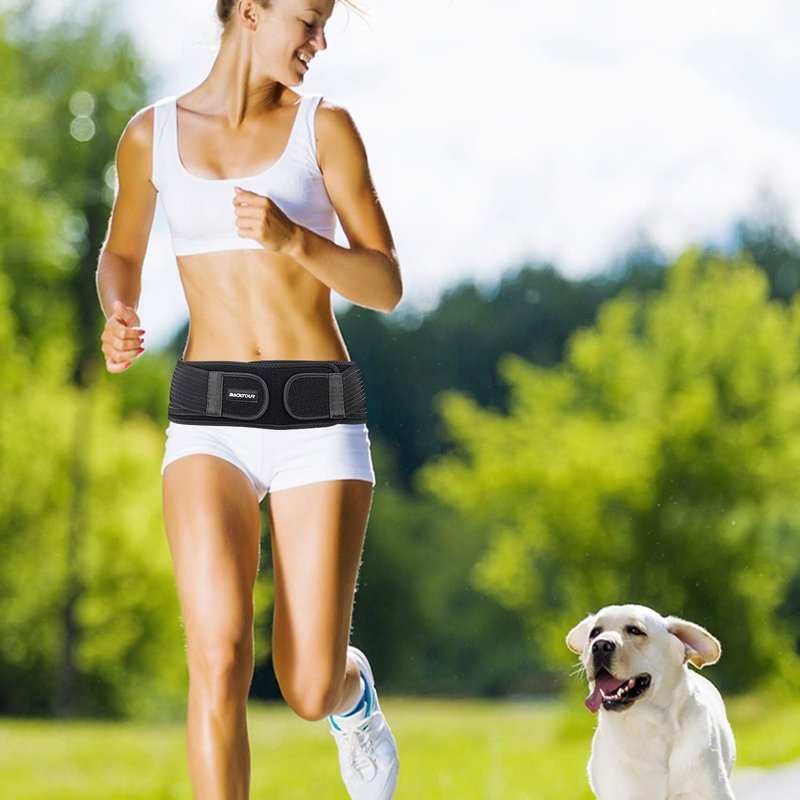 Backtour Si Belt Sacroiliac Belt for Women and Men That Alleviate Sciatic, Pelvic,Lower Back and Leg Pain, Stabilize SI Joint,Breathable Anti-Slip Sacroiliac Hip Brace Fit Hip Size 30" - 45"