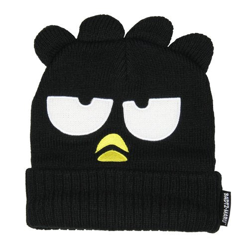 Sanrio Badtz-Maru Beanie Hello Kitty and Friends Badtz-Maru Embroidered Character Cuffed Beanie Cap Hat OSFM for Men and Women