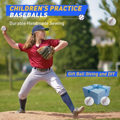 Gracfulcub Official Game Baseball - Perfect for Youth & Adult Training | Official Size & Weight