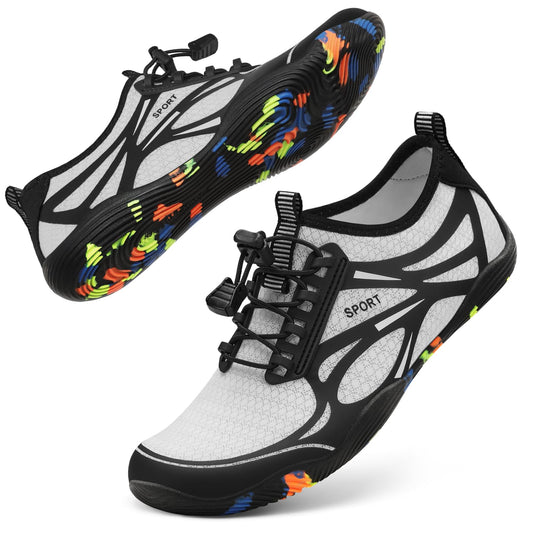 ATHMILE Water Shoes for Men Women River Swim Beach Pool Adult Quick Dry