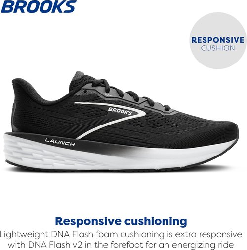 Brooks Women's Launch 12 Running Shoes - Lightweight & Breathable Design | Ideal for Neutral Runners