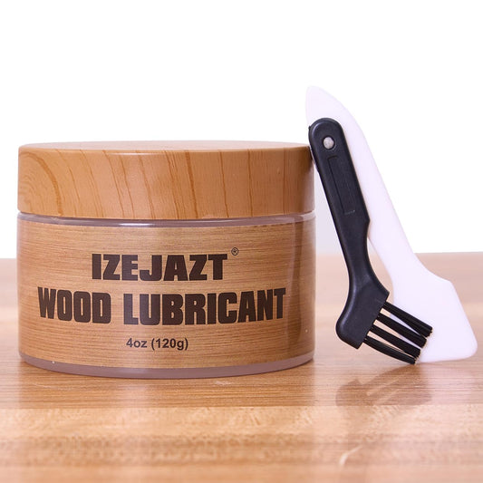 IZEJAZT Drawer Wax，Multi - Purpose Paste Wax and Lubricant for Wood Furniture, Doors and Drawers - Wood Wax, Door Hinge Lubricant, Wood Drawer Lubricant(4 Oz)