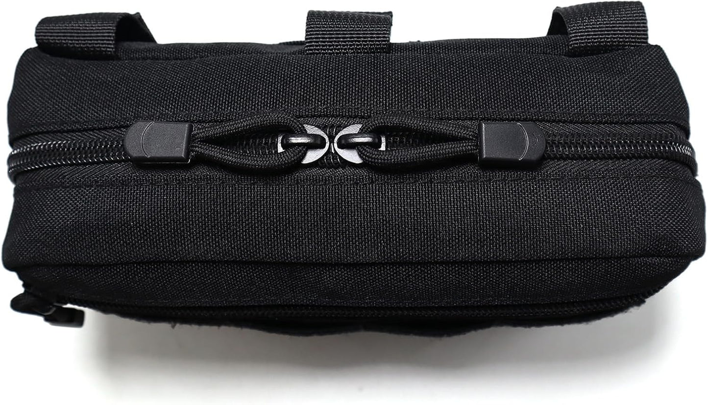 Skiennix Tactical Molle Utility Pouch - Compact EDC Tool Bag for Phones & Medical Supplies | Mini Waist Size
