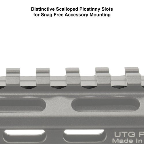 Leapers MT-RSX20MOA Inc., UTG Super Slim 20 MOA Elevated Picatinny Mount, 13 Slot, Black