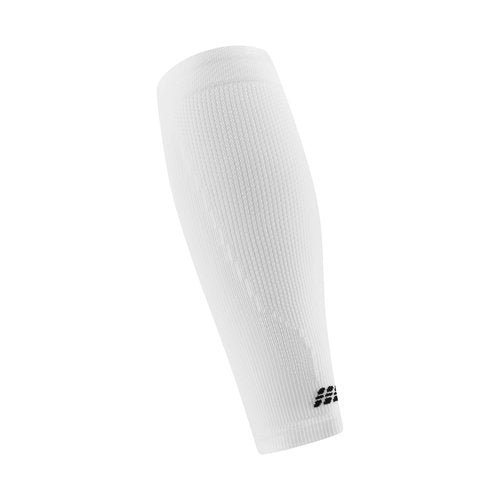 CEP Core Run Compression Calf Sleeves 5.0, White, Men, III