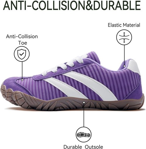 Barefoot Shoes | Women’s Casual Sneakers with Wide Toe Box - Lightweight, Breathable, Non-Slip Design