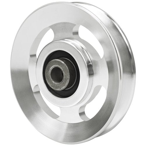 Topfinder Aluminium Alloy Gym Pulley 90 mm (1, Silver)