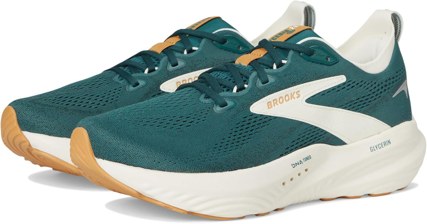 Brooks Men's Glycerin GTS 22 Sneakers - Ultimate Comfort Running Shoes | Lightweight & Supportive