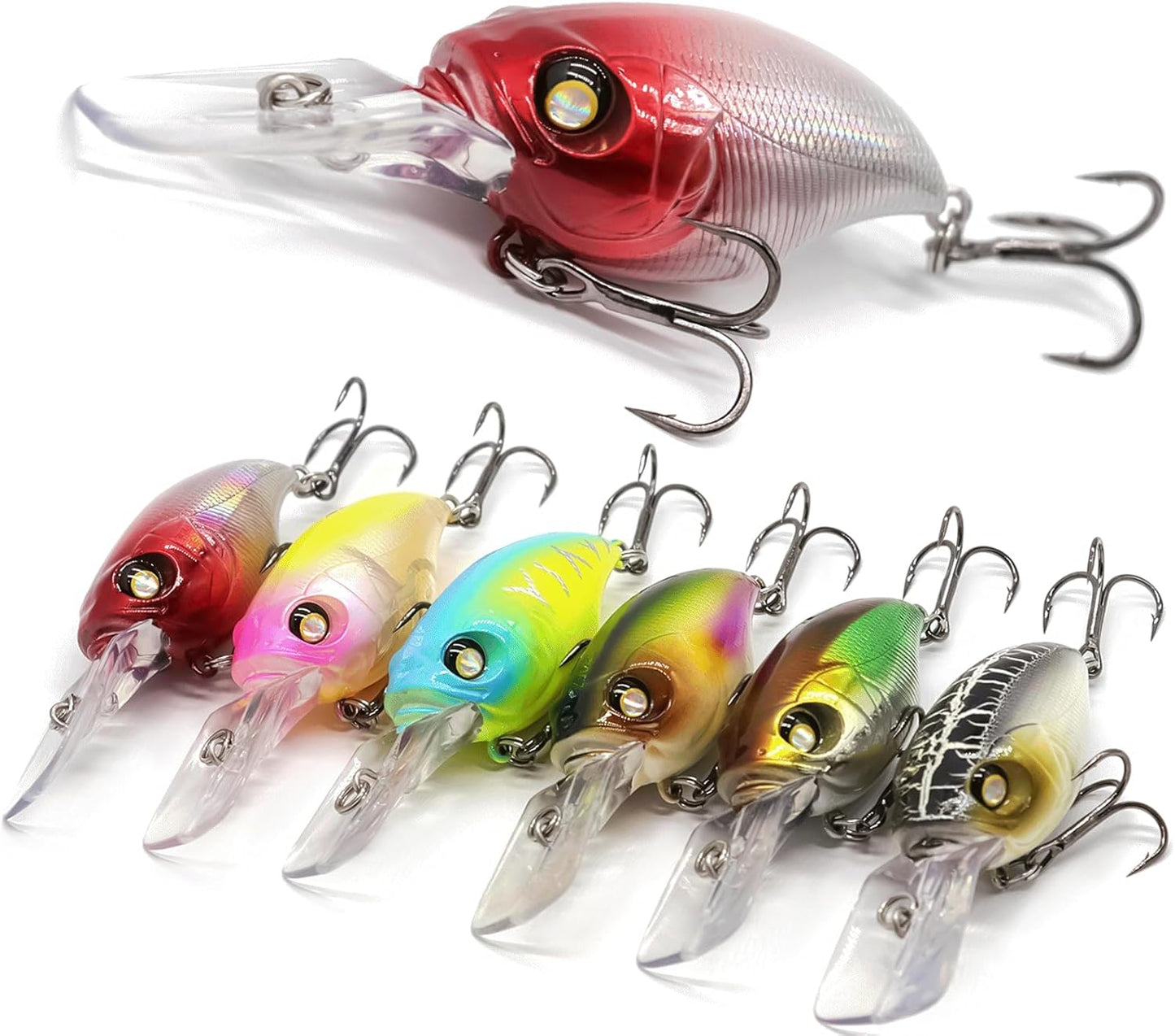Stonefish Deep Diving Crankbait - Sinking Fishing Lure for Bass & Trout | PZ11-FT Saltwater Tackle