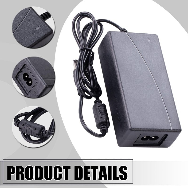 42V 2A Fast Scooter Charger Universal 7-in-1 Plug Replacement Charger Suitable for 36V 10S Lithium-Ion Battery Devices - Compatible with Razor, Voyage, Gotrax, Ninebot, Jetson