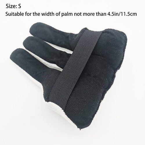 DOPHO 1PC Finger Separator Protection Hand Contracture Cushion Finger Rehabilitation Training Device for Stroke Hemiplegia Elders (S)