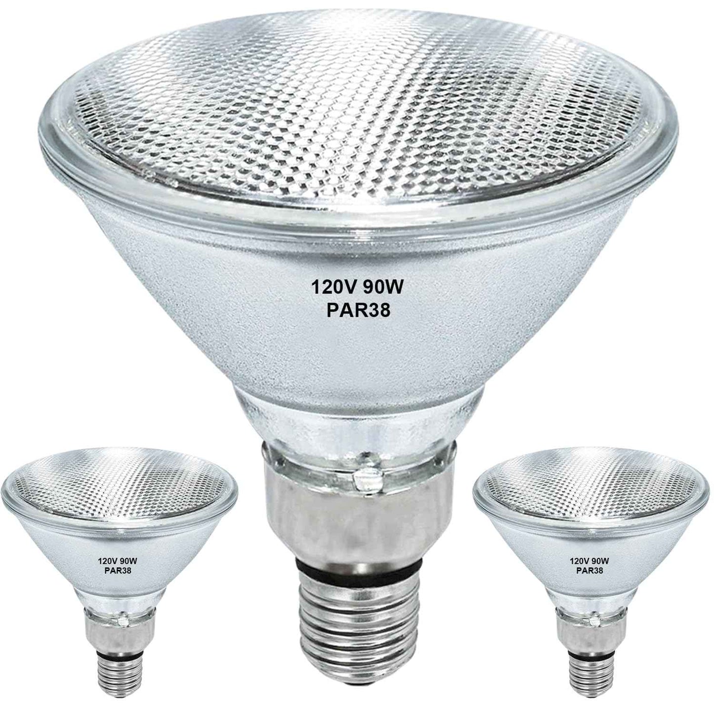 RAGFOZ Par38 Halogen Flood Light Bulb 120V 90W,Dimmable Outdoor PAR38 90W Light Bulbs,E26 Medium Base, Warm White, High Output Reflector Flood Lights for Indoor and Outdoor