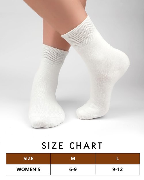 Amutost White Socks for Women – Non-Slip Heel, Breathable & Moisture-Wicking,5-Pack Anti-Slip for Workouts,Casual,Durable Washable Design