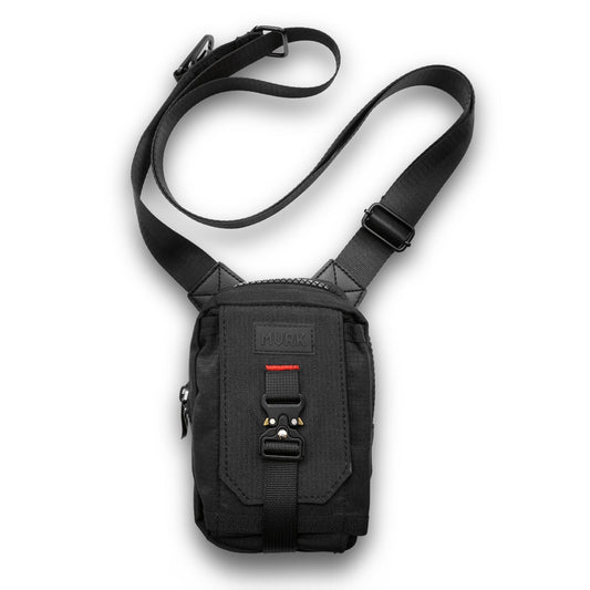 MVRK Phone Holder - Small Crossbody Shoulder Bag - Tailored to Snugly Fit Both iPhones and Androids - Also Fits Passport & Wallet, Ideal for Running, Walking, Hiking, and Biking Adventure