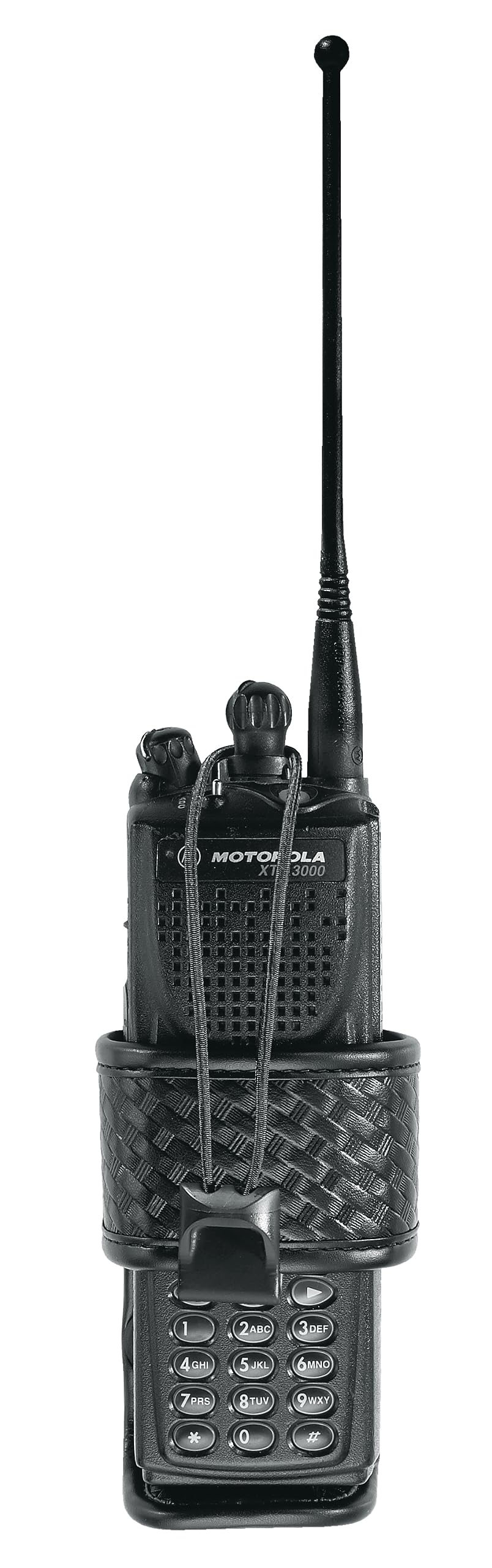 Bianchi AccuMold Elite 7923 Adjustable Radio Holder (Basketweave Black, Size 1)