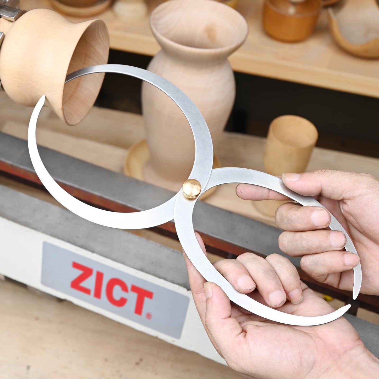 Woodturning Double Ended Bowl Calipers Stainless Steel 11Inch Woodworking Caliper Tools