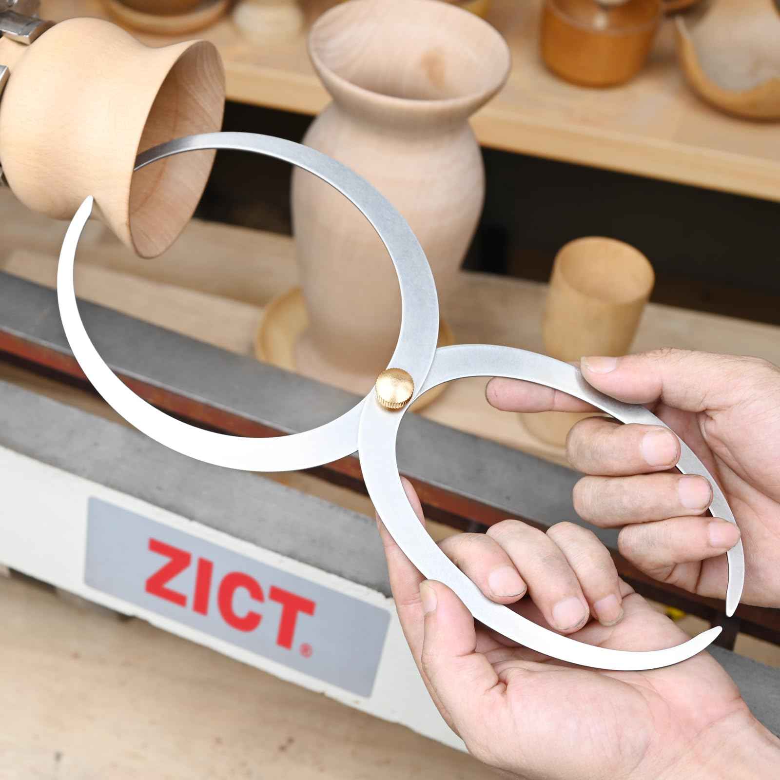 Woodturning Double Ended Bowl Calipers Stainless Steel 11Inch Woodworking Caliper Tools