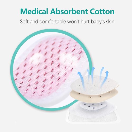 lefeke Umbilical Hernia Belt Baby Belly Button Band, Newborn Belly Wrap Truss, Infant Abdominal Binder for Children Kids, Adjustable Navel Belly Band Support Cord (Pink-S)