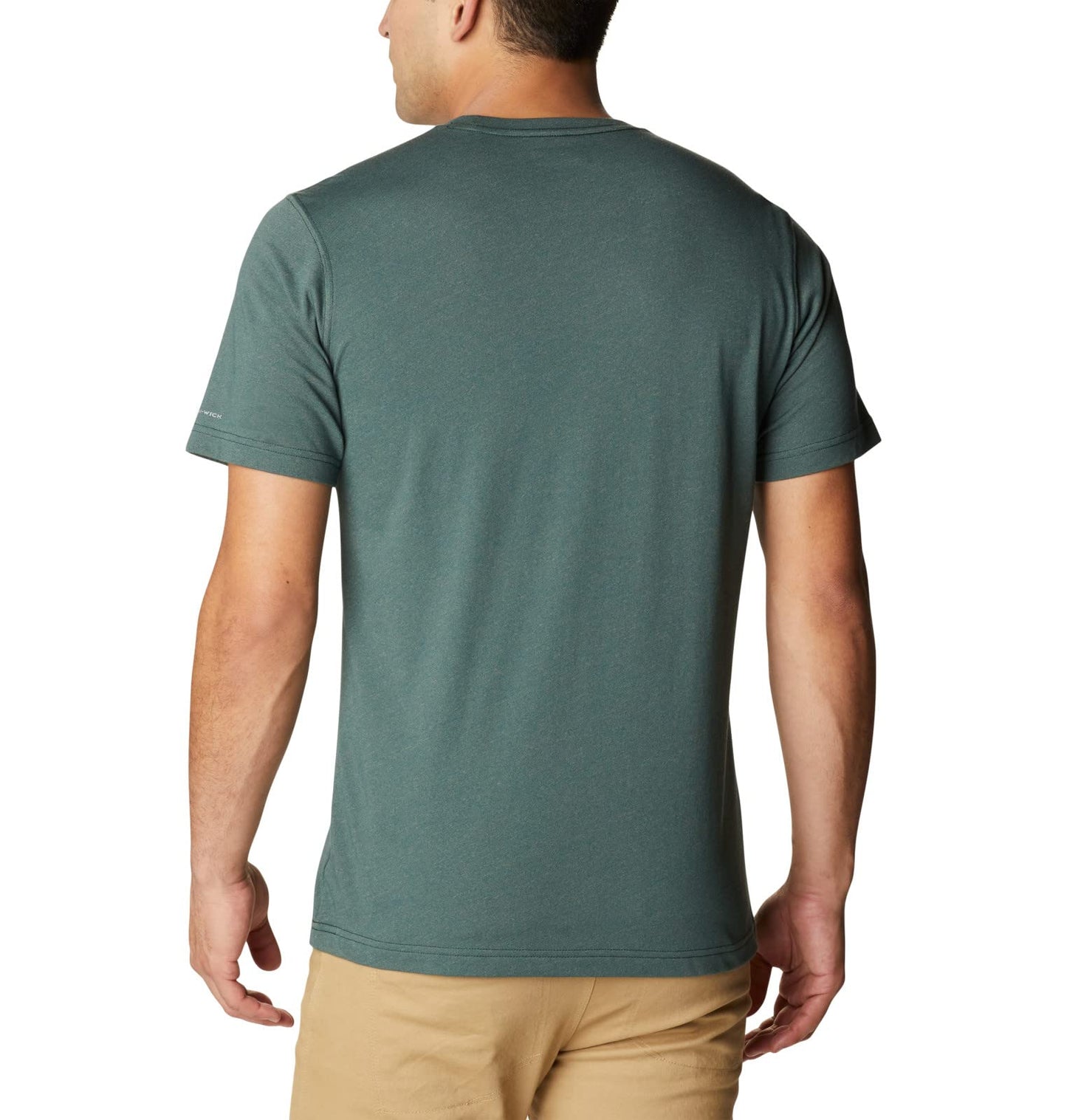 Columbia Men's Thistletown Hills Short Sleeve, Spruce Heather, 6X Big