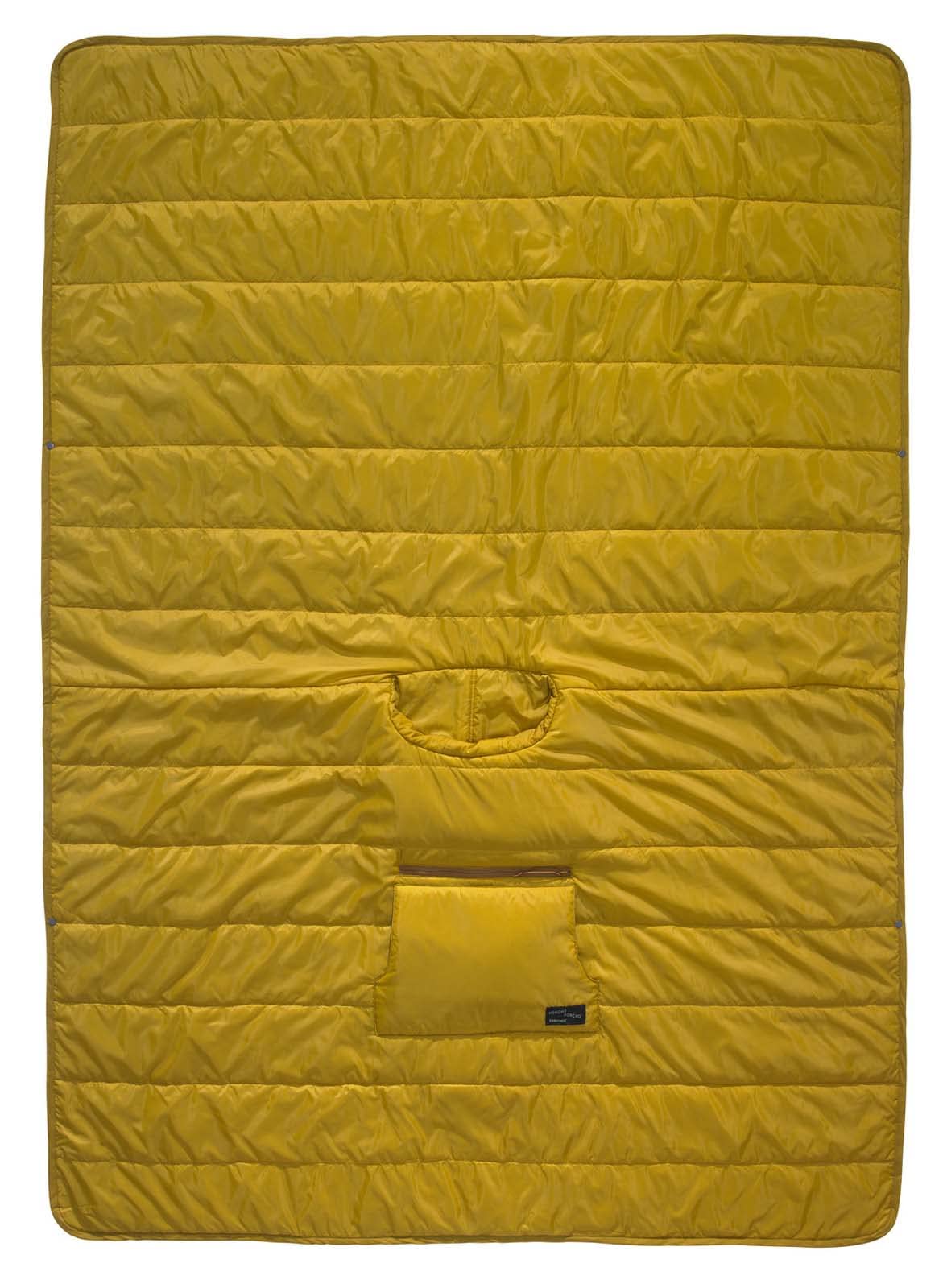 Therm-a-Rest Honcho Poncho Wearable Hoodie Blanket, Wheat One Size
