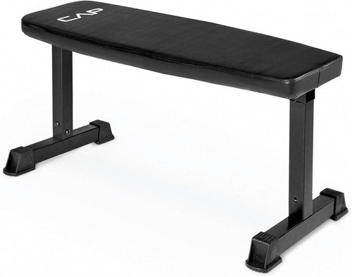 Cap Barbell Flat Weight Bench - Durable Design for Home Gym | Color Series Options Available