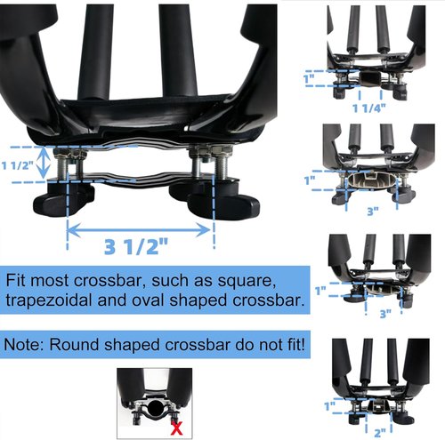 Kayak Roof Rack - Heavy Duty J-Bar Carrier for Canoes, SUVs, and Trucks | Includes 8 Ratchet Straps
