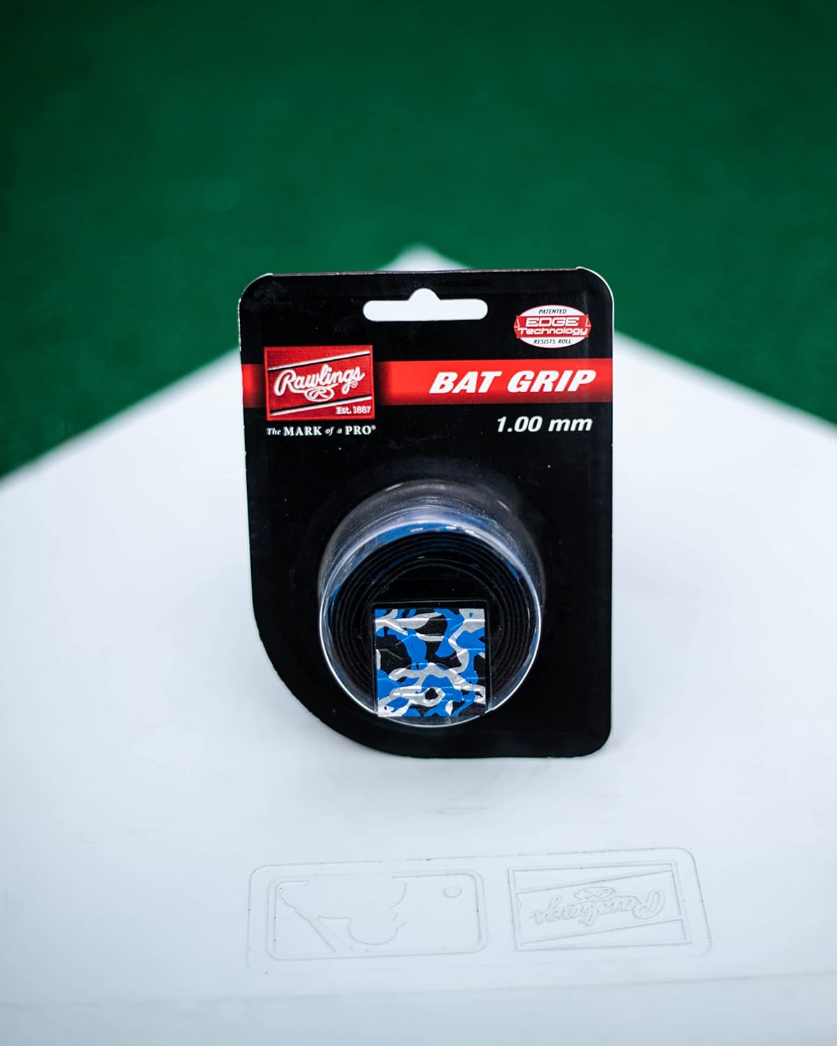 Rawlings Bat Grip - Durable 1.00mm, 1.80mm & 2.75mm Options | Ideal for Baseball & Softball | Various Colors
