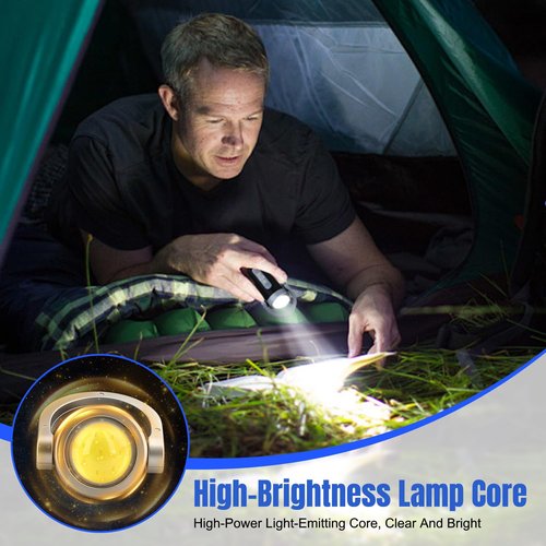 2pcs Portable Rechargeable Bright Keychain Flashlight, Type-C USB Mini LED Light Keychains Flashlight, Phone Charger Keychain 7 Lighting Modes for Camping, Searching, Walking and Hiking