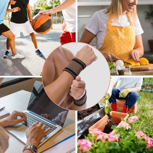 Copper Compression Wrist Brace - Pain Relief Support Sleeve for Tendonitis & Carpal Tunnel | Large Size