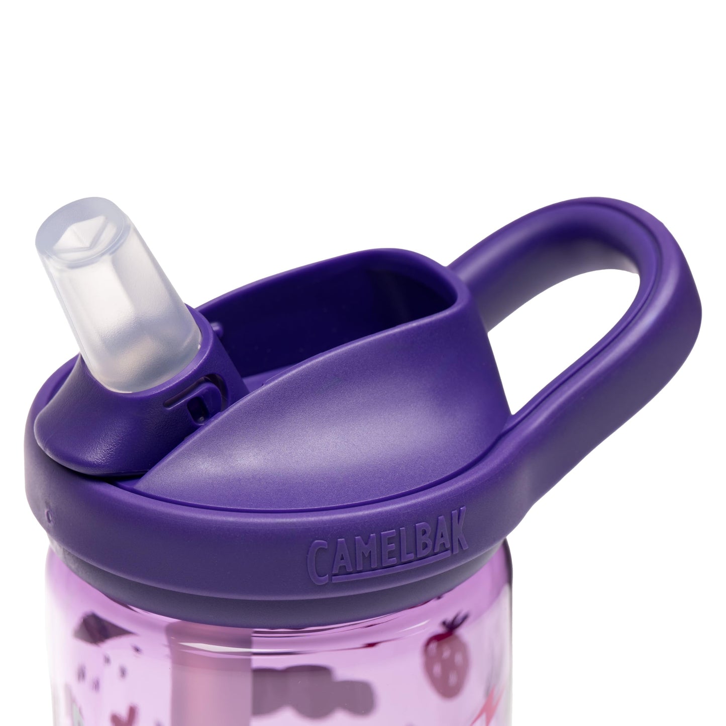 CamelBak Eddy+ Kids Water Bottle with Bite Valve Straw, Leak‑Resistant Easy‑Sip Design for Everyday Hydration, 14oz, Unicorn Party