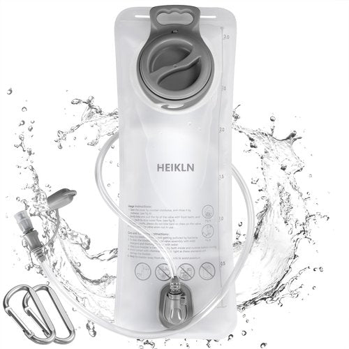 Hydration Bladder 3 Liter,Water Bladder for Hiking Backpack,Leak Proof Water Bladder Bag, BPA Free Military Water Storage Bladder, Hydration Pack for Bicycling Hiking Camping Hunting Running