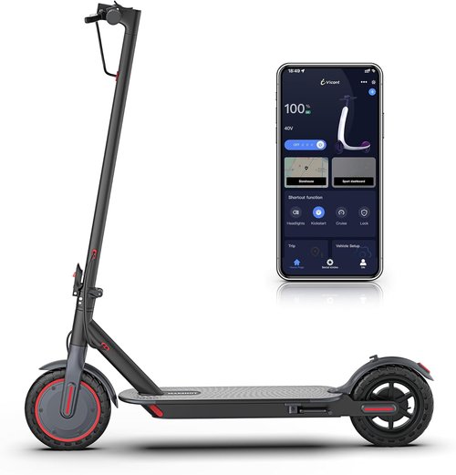 Maxshot Electric Scooter - High-Speed Folding Escooter for Adults & Kids | 8.5"/10"/14" Tires, 50 Miles Range