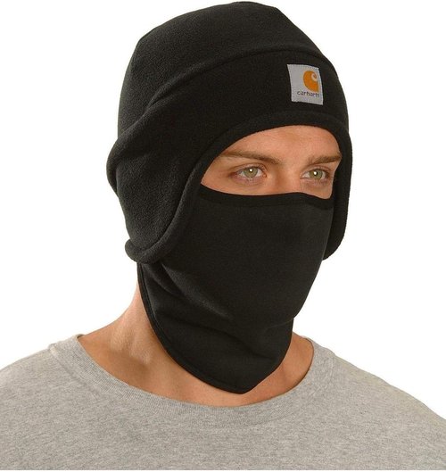 Carhartt Men's A202 Fleece 2-in-1 Headwear - Versatile Warmth & Comfort for All Seasons