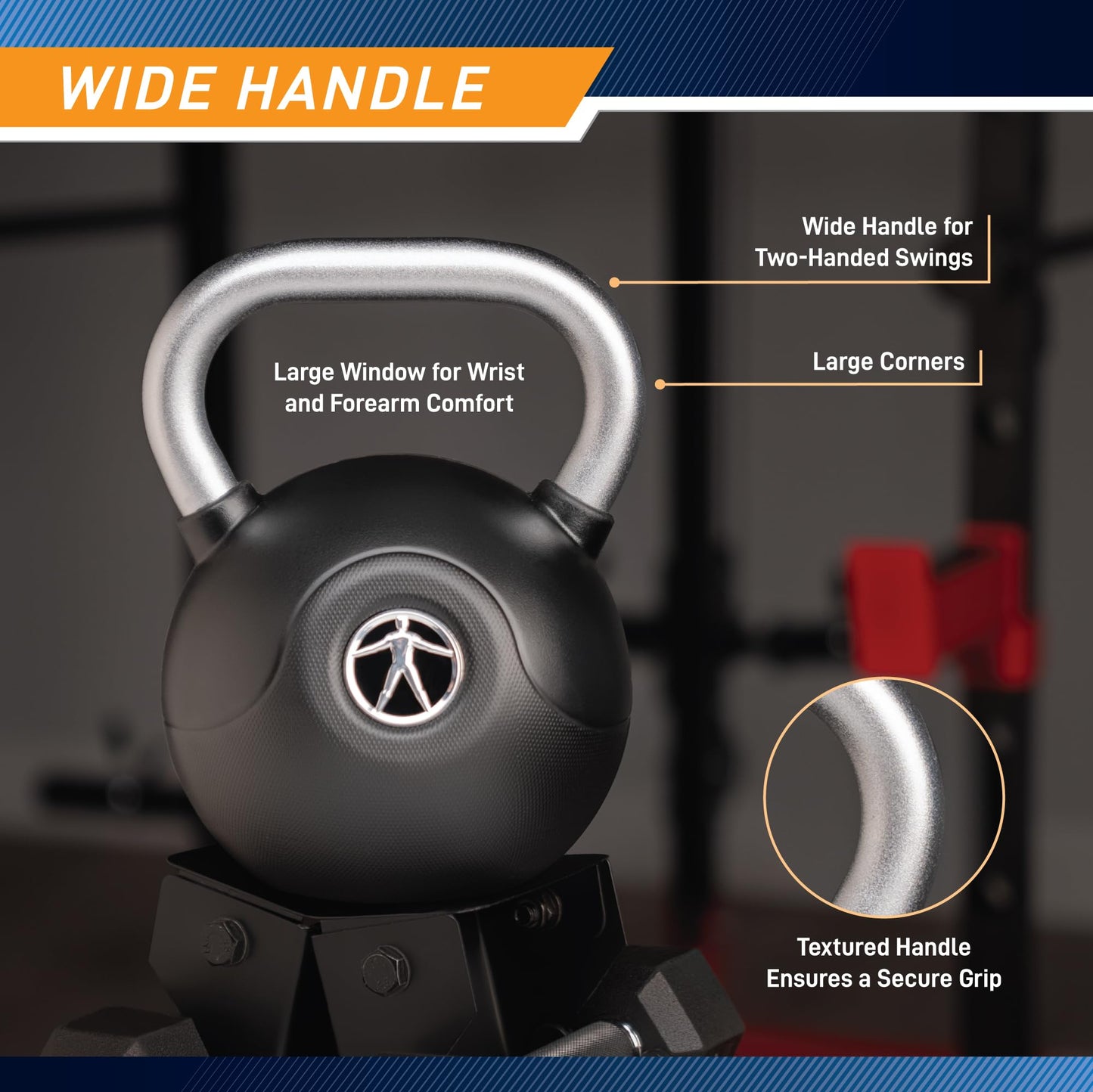 Marcy PU Coated Strength Training Kettlebell - 35 LB - MCKB-035-SAGE