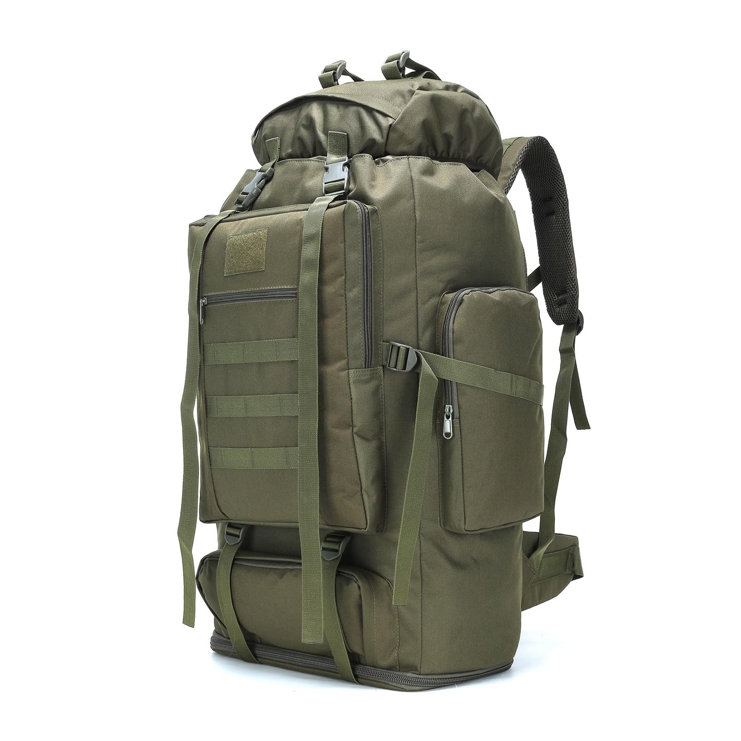 W WINTMING Hiking Backpack for Men 70L/100L Camping Backpack Military Rucksack Molle 3 Days Assault Pack for Climbing
