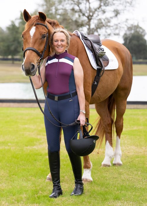 Kerrits Coolcore Full Leg Tech Tight Nightsky Size: M