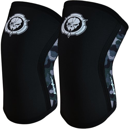 Knee Sleeves (1 Pair), 7mm Compression Knee Braces for Squats,Weightlifting,Powerlifting,Cross Training for Men & Women (Large)