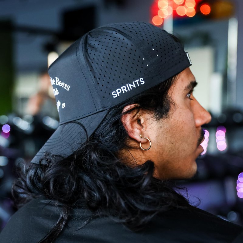 Sprints Structured VP Performance Cap | The Lightweight, Quick Dry, Sport Hat, One Size, Unisex (Here for The Beers Run Club)