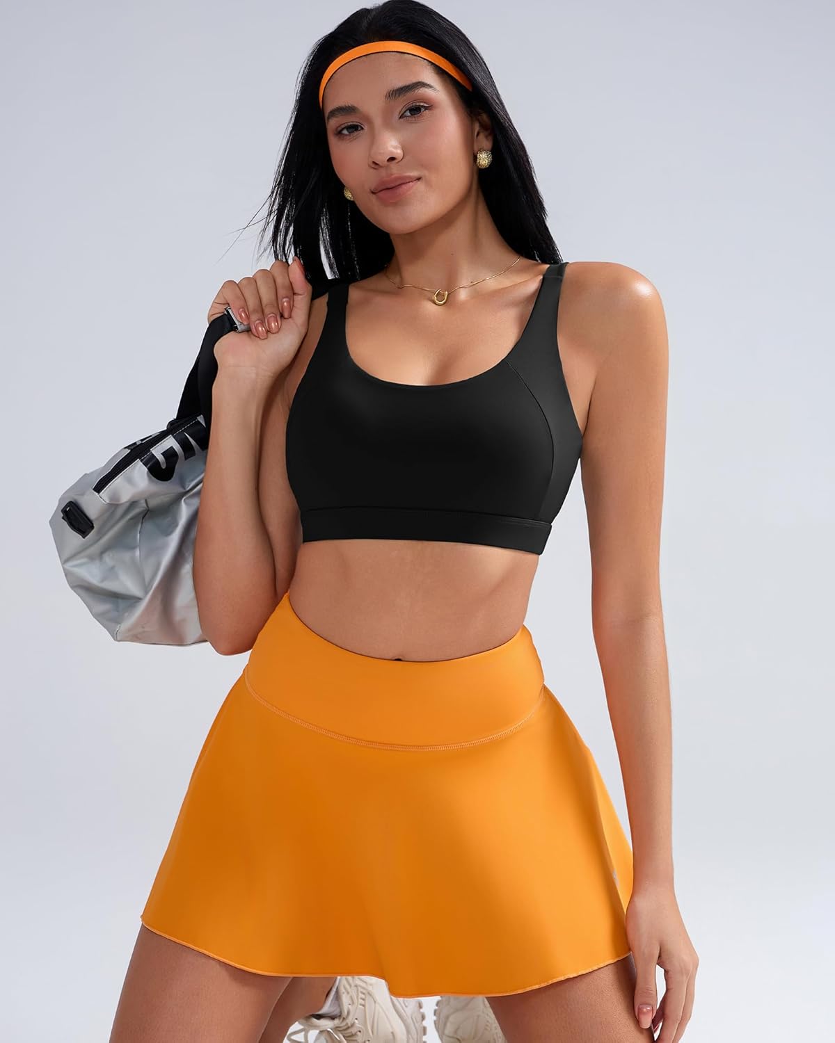 RUNNING GIRL Sports Bra - High Support Molded Cup for Women | Comfortable High Impact Design