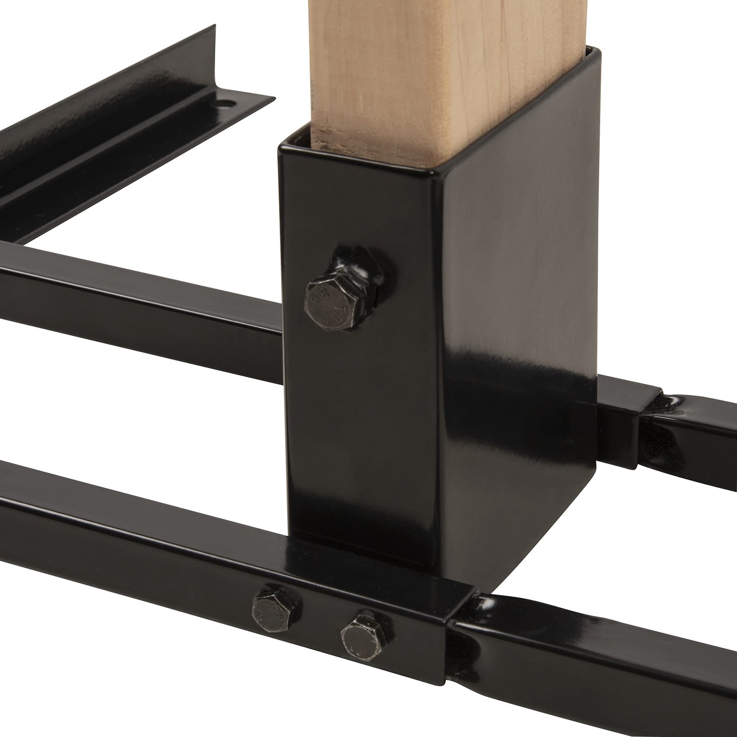 Allen Company EZ Aim Steel Target Stand Base, for 2 x 4 Lumber, Black