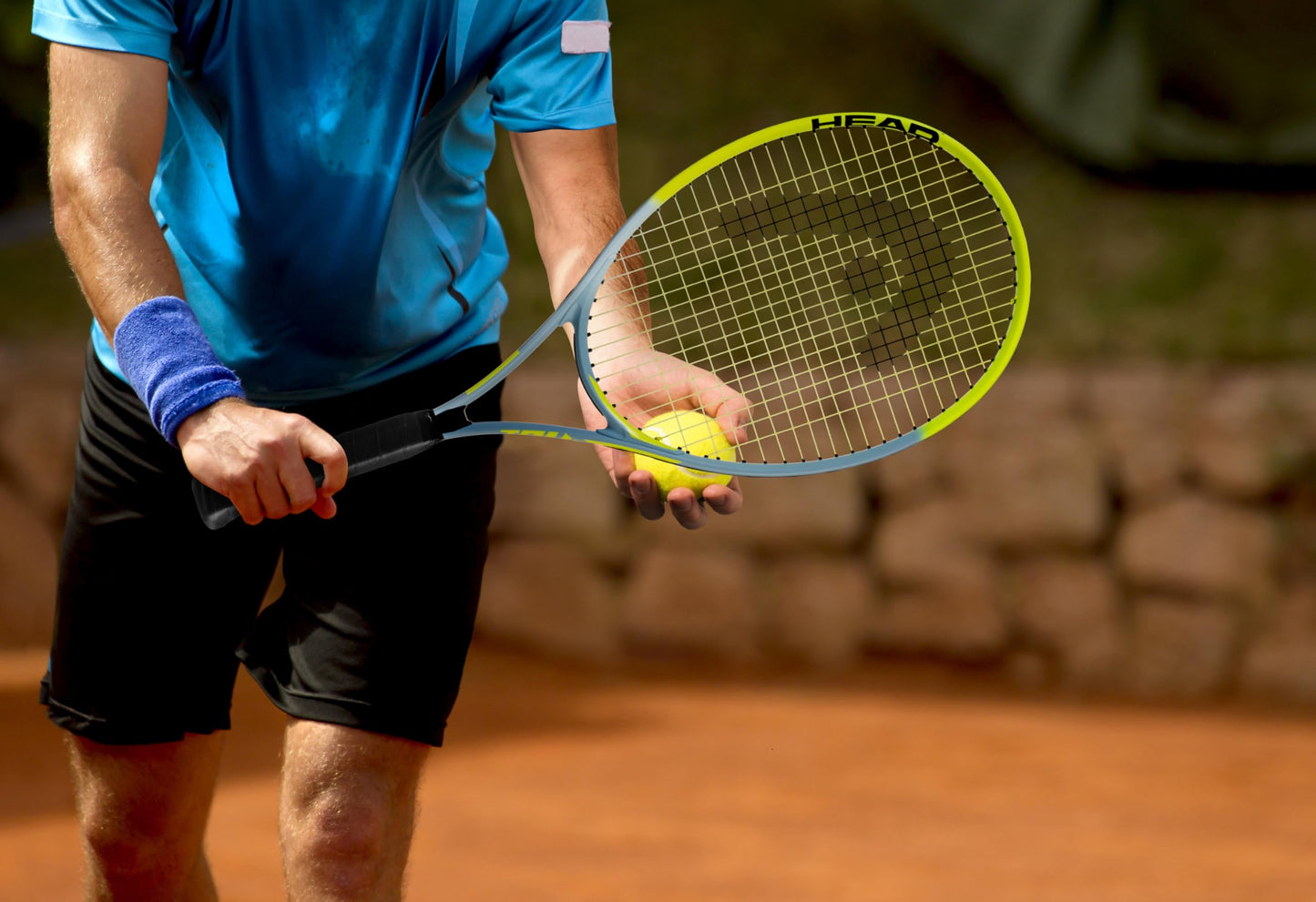 HEAD Tour Pro Tennis Racket - Pre-Strung Light Balance 27 Inch Racquet - 4 3/8 in Grip, Yellow