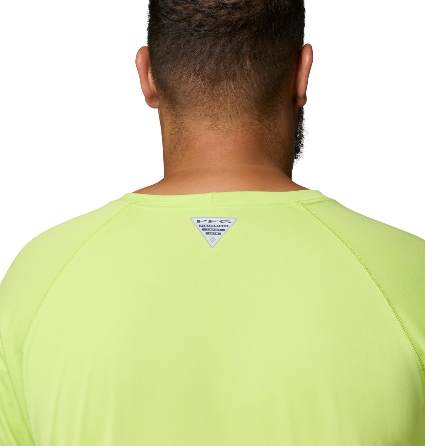 Columbia Men's PFG Terminal Tackle Long Sleeve Fishing Shirt, Voltage/White Logo, 5X