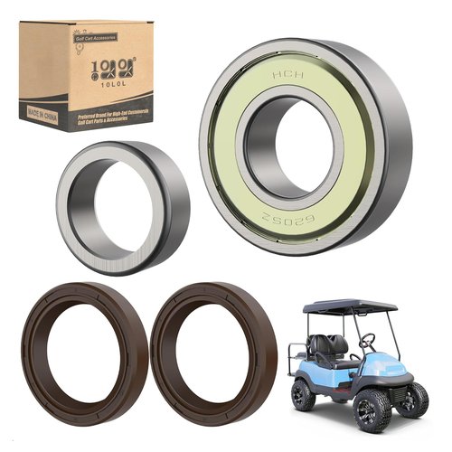 10L0L Golf Cart Rear Axle Bearing Bushing & Oil Seal Kits for Club Car DS & Precedent 1986-2014 Electric Golf Cart,Bearing Shaft Kit Replace OEM# 1011291 1014207 1013794