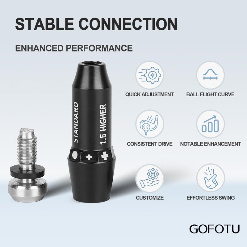 Gofotu .335 Golf Shaft Adapter Compatible with PXG 0811,GEN 1&GEN 2&GEN 4 Driver&Fairway Wood RH